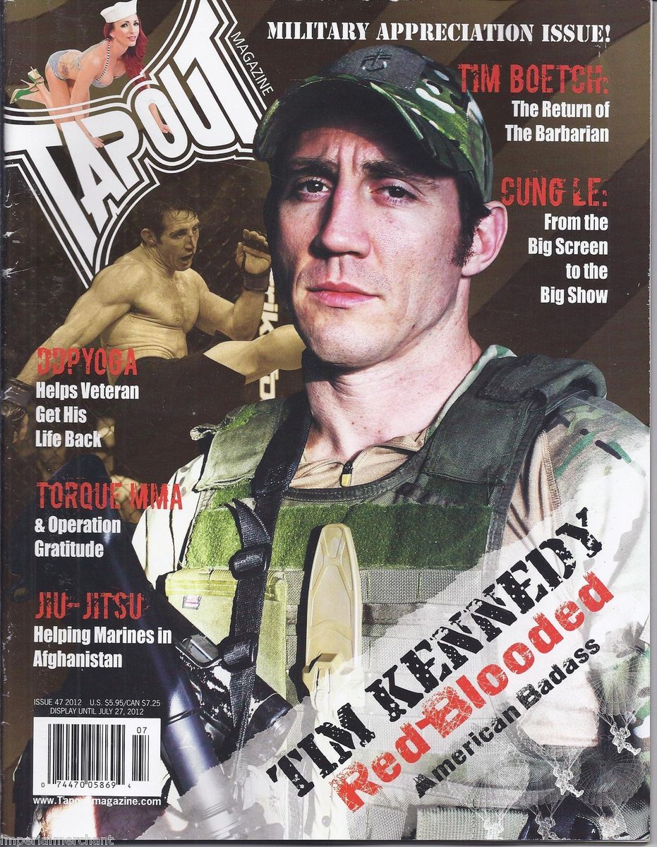 MAGAZINE Tim Kennedy DDP yoga Torque MMA Jiu Jitsu Tim Boetch Cung Lee