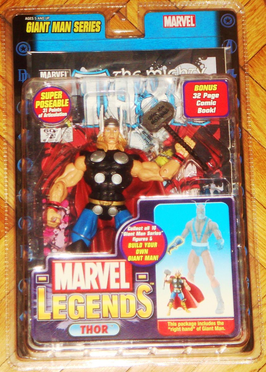 MARVEL LEGENDS THOR GIANT MAN SERIES AVENGERS TEAMMATE OF HAWKEYE IRON