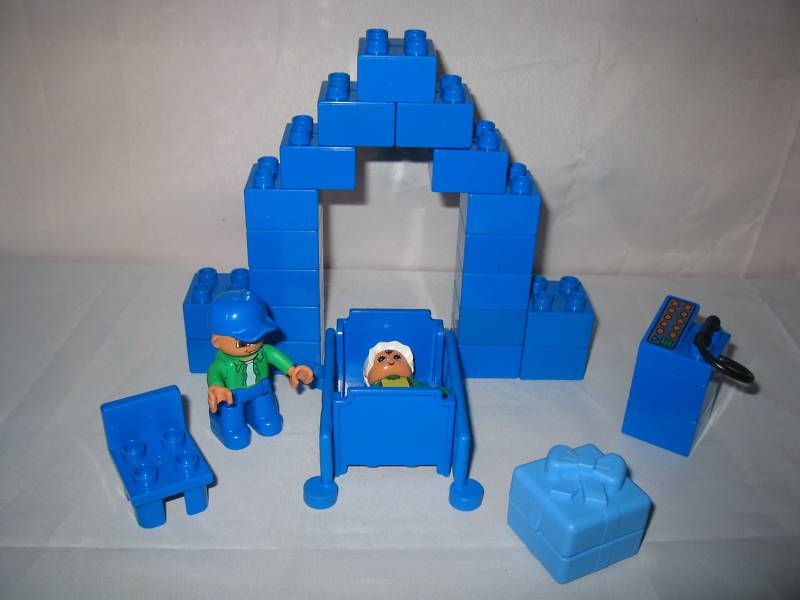 Lego Duplo Bedroom People Baby Furniture Lot Set