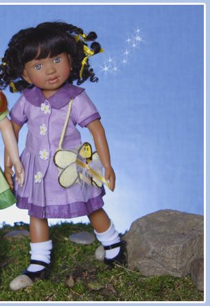 2007 Berdine Creedy 8 Vinyl African American Bee Doll Limited Edition