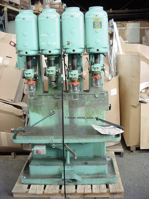 Leland Gifford Drill Press 4 Spindle 440 Volt