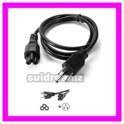 Power Cord Fr CRT Desktop Printer HP Dell Lexmark Cable