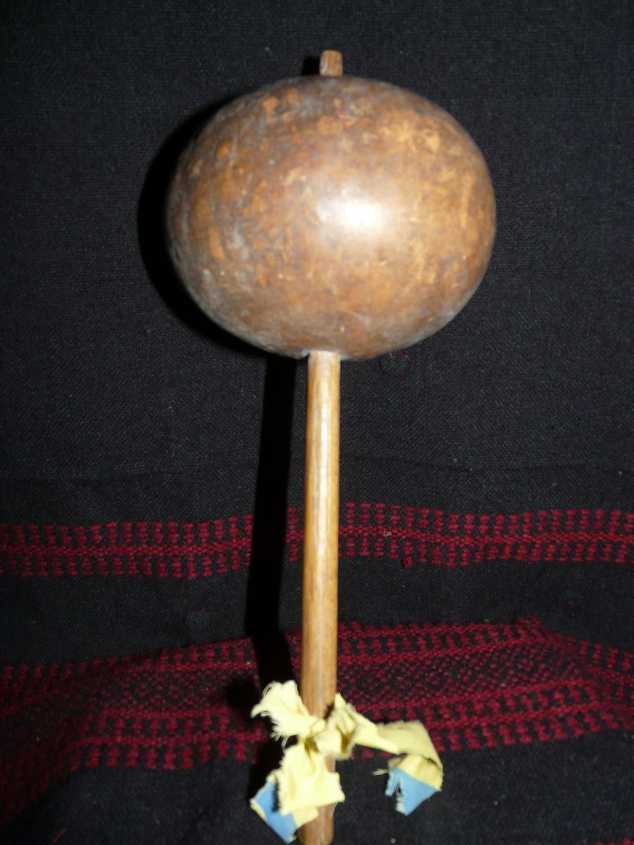 Tarahumara Mexican Indian Shaman Rattle