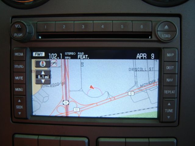 Lincoln MKZ GPS Navigation 6 CD Disc Radio  OEM 7H6T 18K931 AF With
