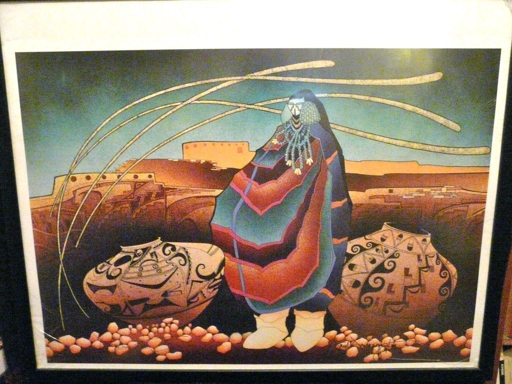 Hopi Print David Dawangyumptewa