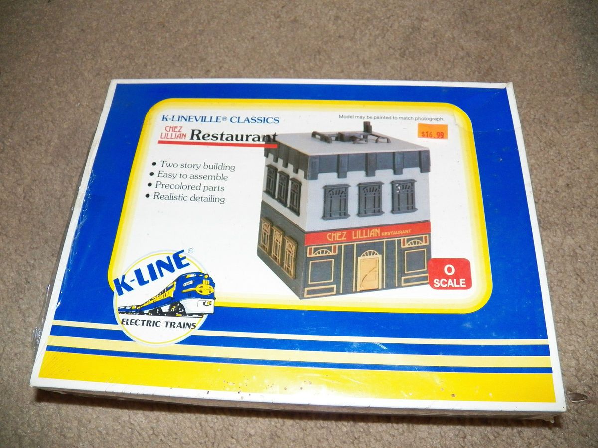 line K4224 K Lineville Classics Chez Lillian Restaurant Building Kit