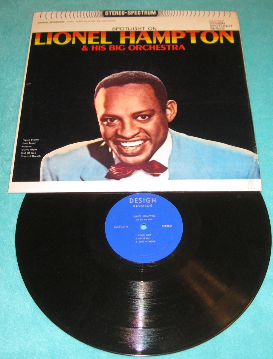 VG Spotlight on Lionel Hampton LP Design DLP 157