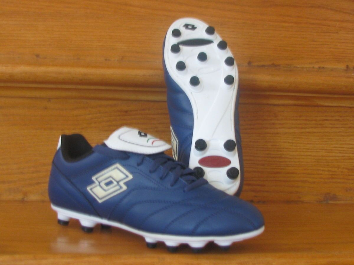 Lotto Trofeo III Leather Navy Blue Lightweight Size 13