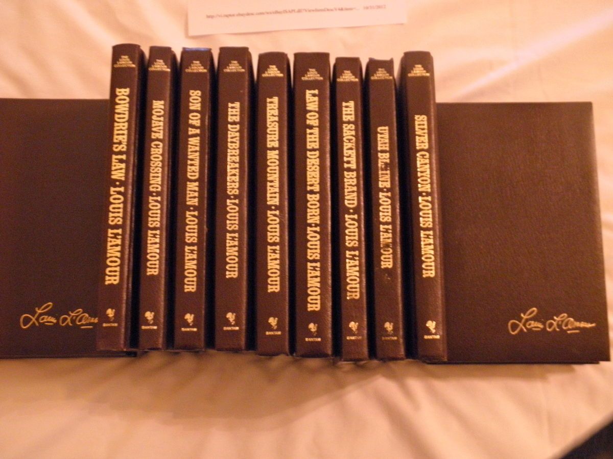 Louis LAmour 13 Titles Leatherette