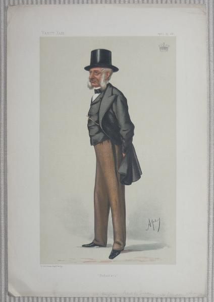 VF Original Vanity Fair Cartoon General Lucan 1881