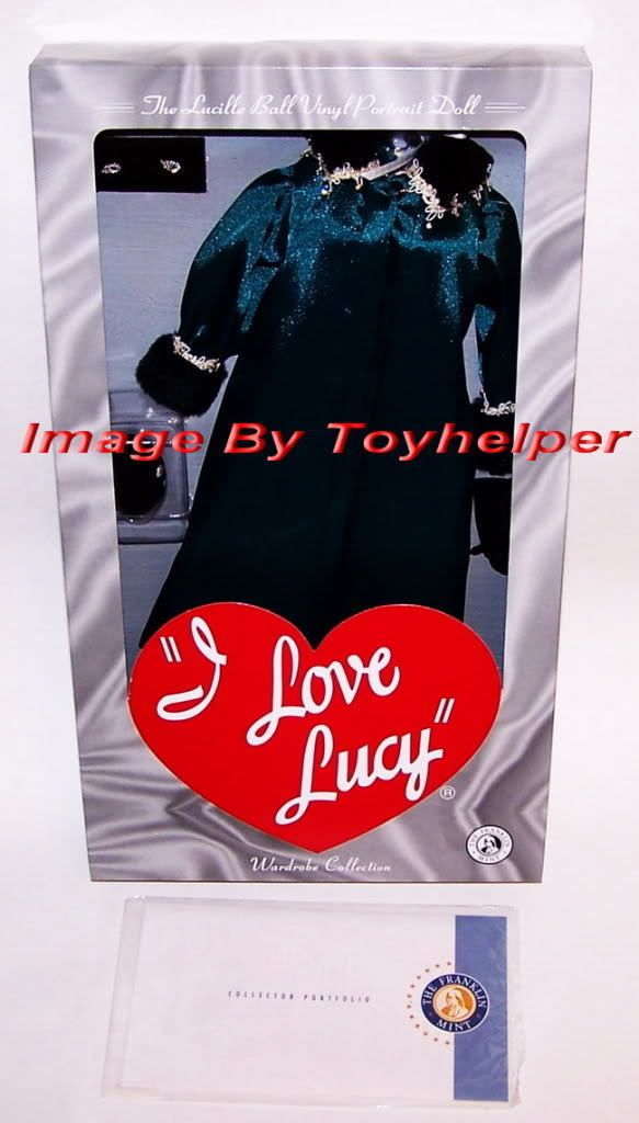 Franklin Mint Lucille Ball Portrait Doll Wardrobe Lucy
