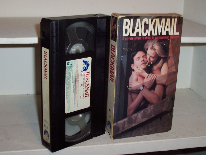 Blackmail 1991 VHS Susan Blakely Mac Davis