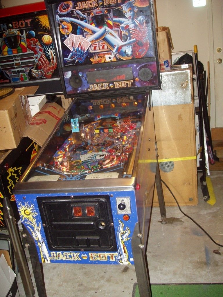 1995 Williams Jackbot Pinball Machine Project in NE PA