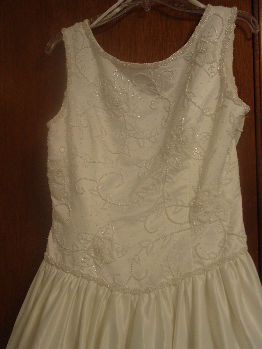 Wedding Dress with Train by Alfred Angelo