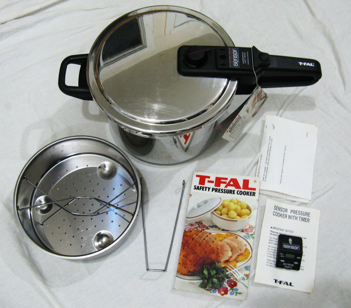  TEFAL Exclusivity Stainless Steel Pressure Cooker Made France Exce