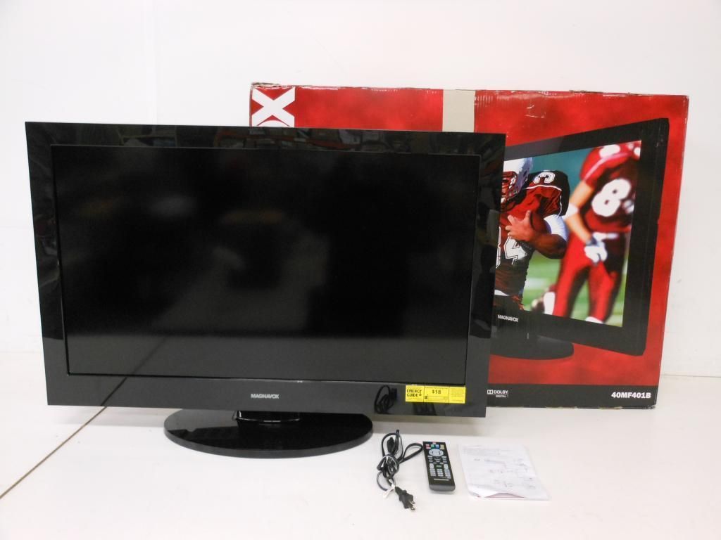 Magnavox 40in Class LCD 1080p 60Hz HDTV 40MF401B F7