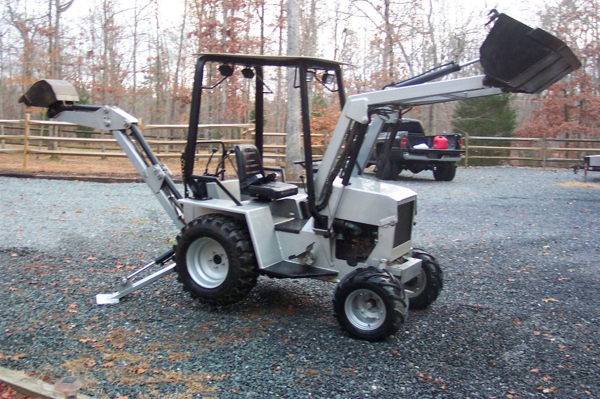 Manitou Teramite Backhoe Front Loader Kubota Diesel