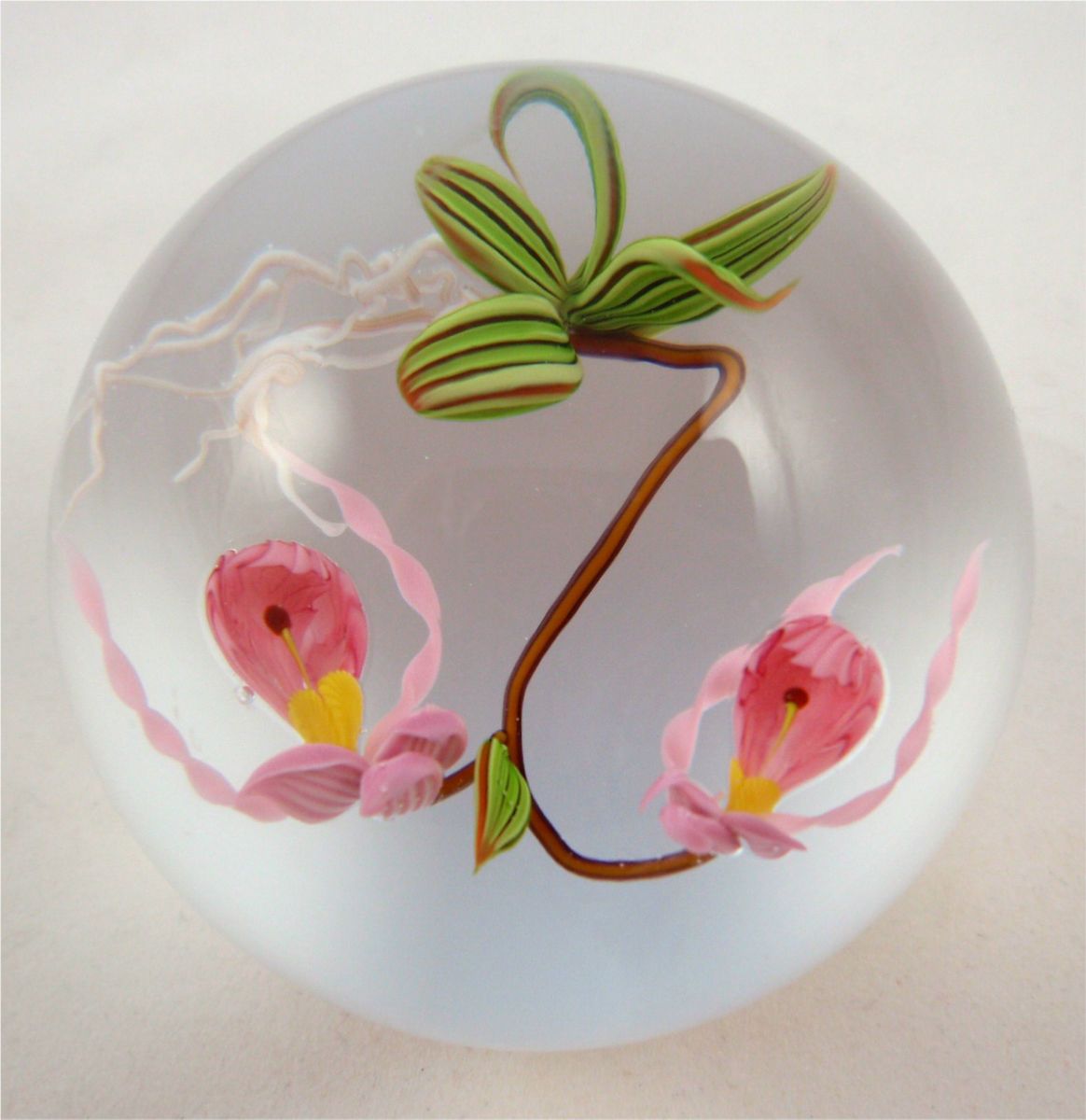 Mayauel Wards Lampwork Orchid Marble