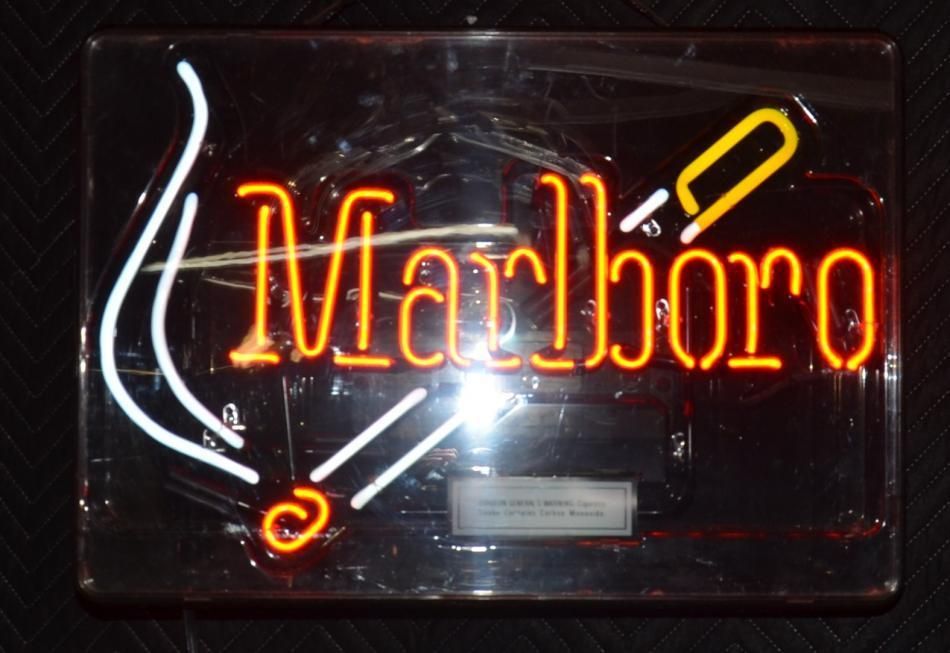 Marlboro Cigarettes 1997 Neon Advertising Sign