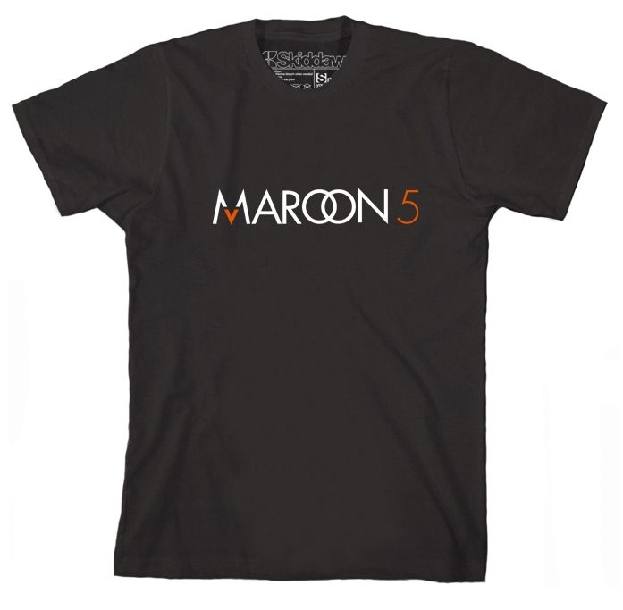 Maroon 5 Logo T Shirt in 24 Colours Adam Levine 100 Cotton Unisex New