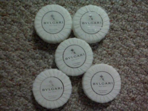 Bvlgari AU THÉ Blanc Soap Savon 2 6 oz Set of 6 New