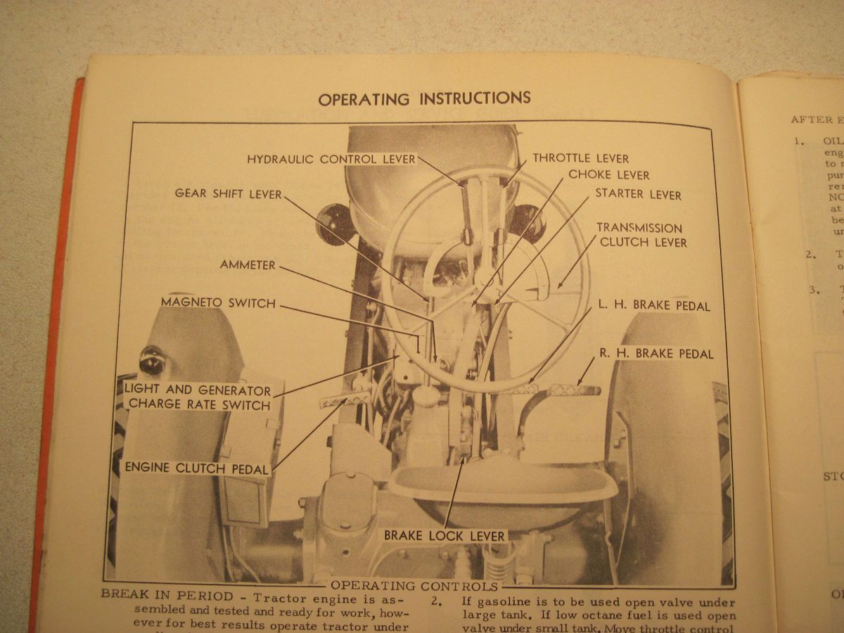 Allis Chalmers WD 45 Tractor Manual