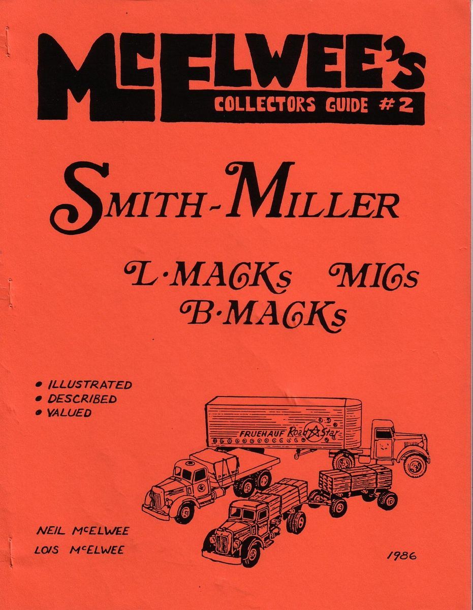 Mcelwees 2 Guide Smith Miller L F Mack Mic Lincoln Trucks