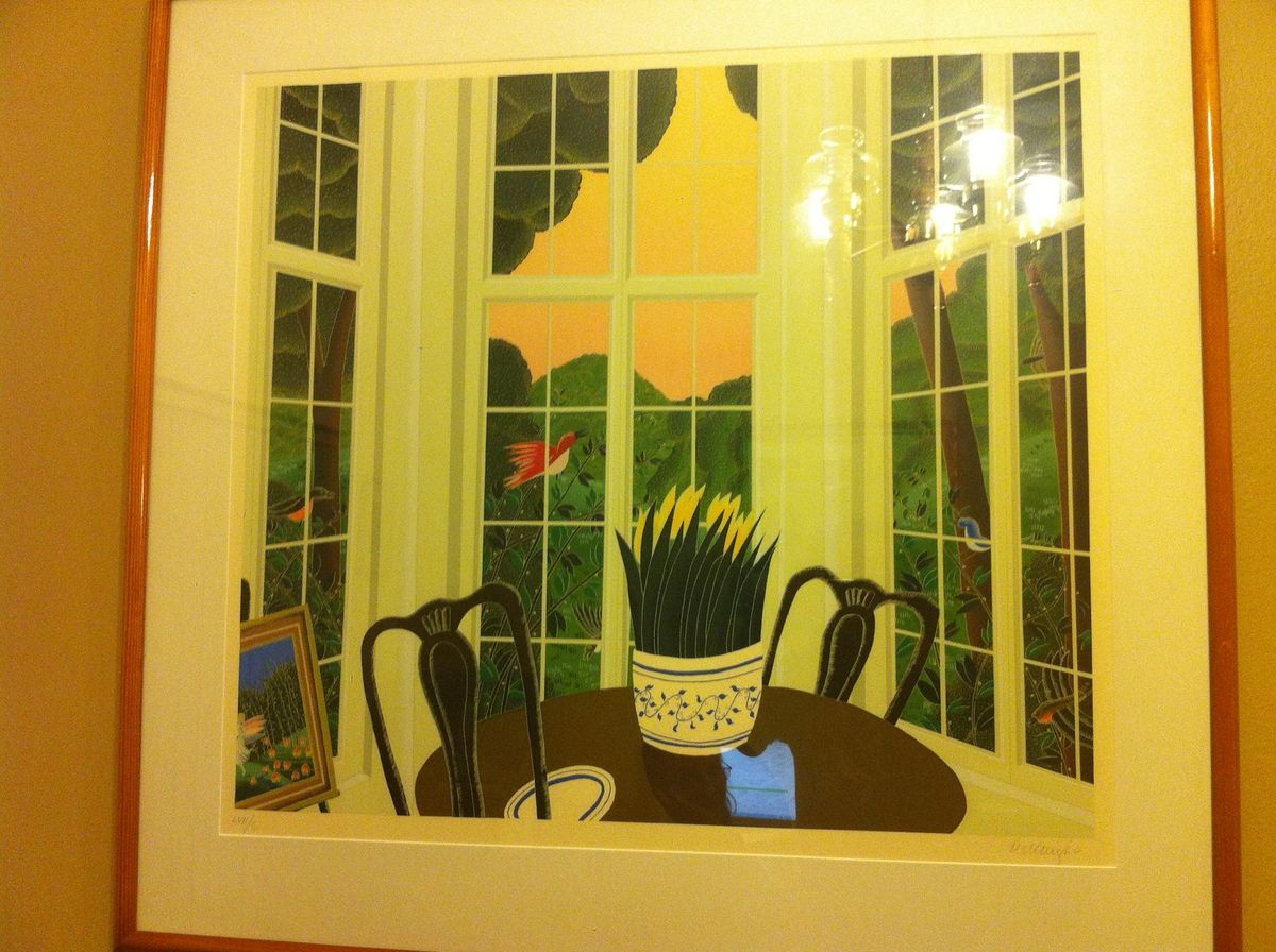 Thomas McKnight Bennington Room Serigraph