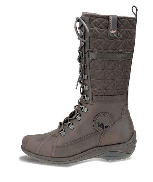 Mephisto Womens Arina Espresso Mohawk Mid Calf Winter Boot