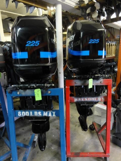 Mercury 2001 Pair of Optimax 225HP Outboard Motors