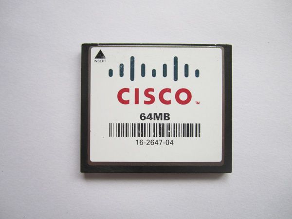 Original Cisco 64MB Compact Flash CF Card Memory Card