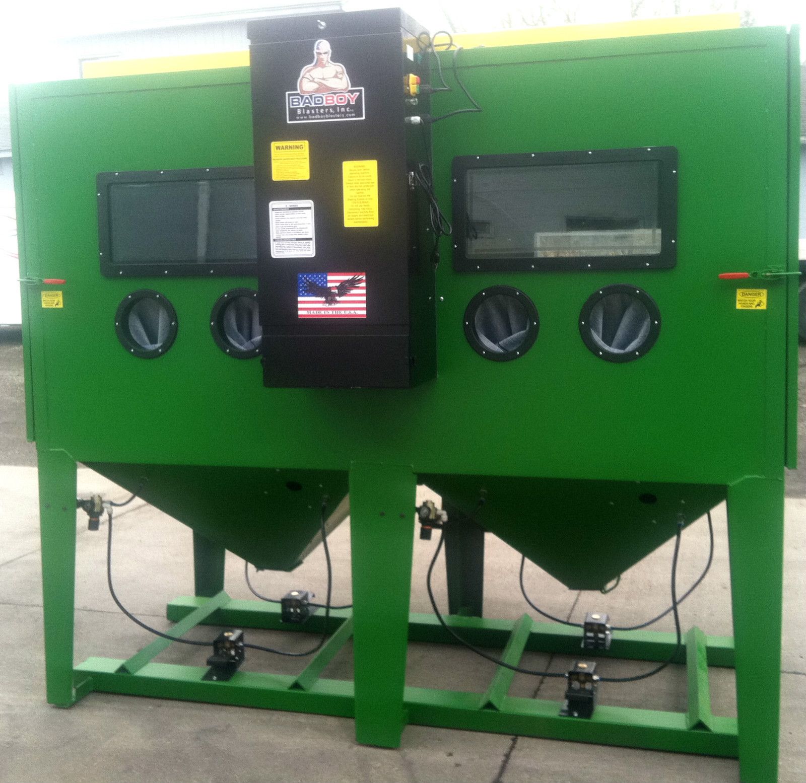 BVD PR Pressure Media Abrasive Sand Blast Blaster Cabinet