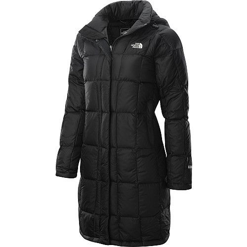 The North Face Metropolis Parka Down Coat w/ Hood Womens TNF Black L