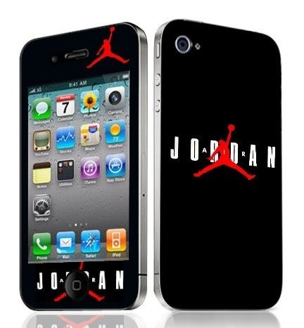 Michael Jordan Vinyl Skin Decal Cover Iphone 4 Sticker Body Guard