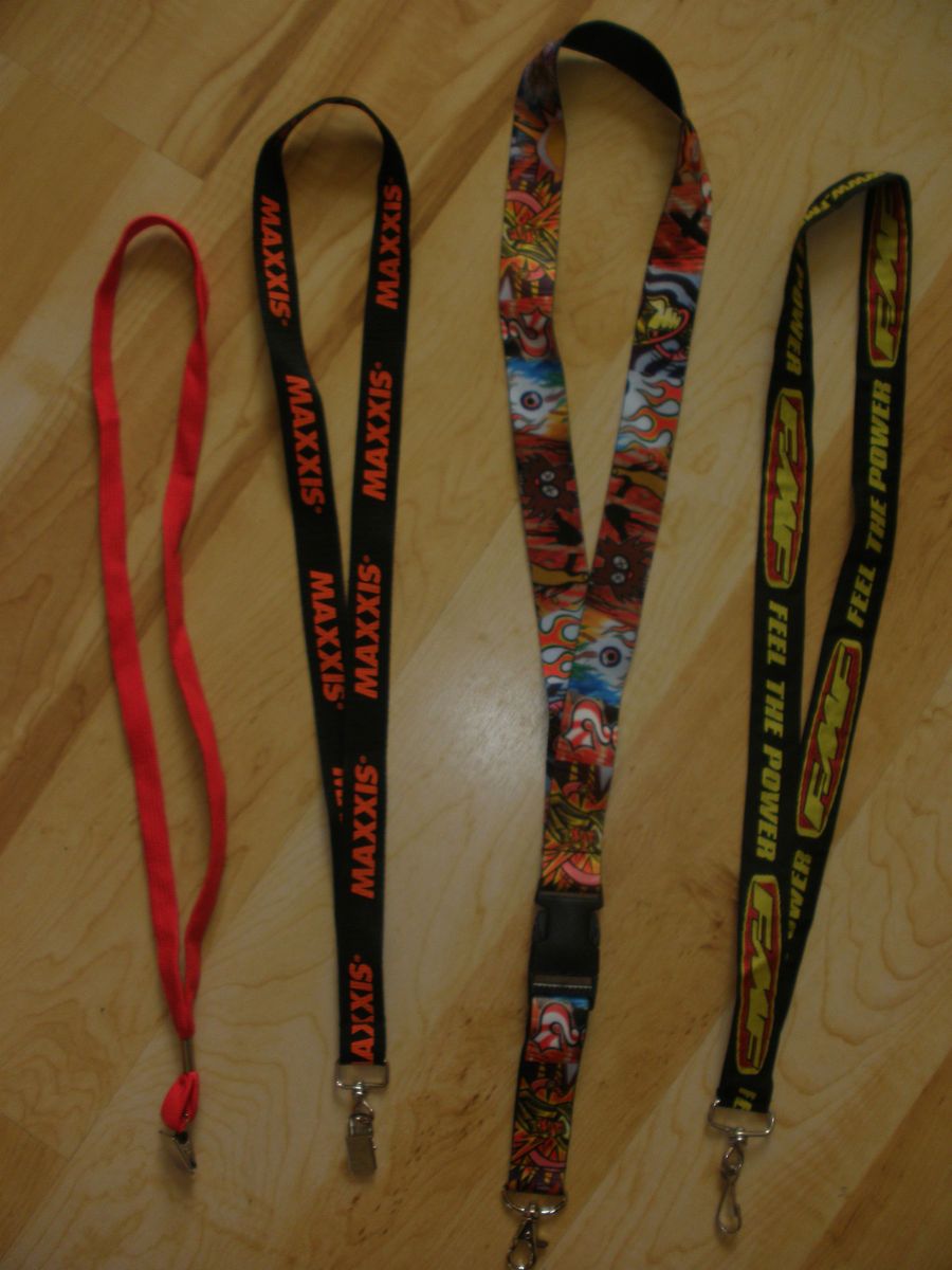 FMF Maxxis Metzger lanyards lanyard bmx ATV key chain Pastrana mx