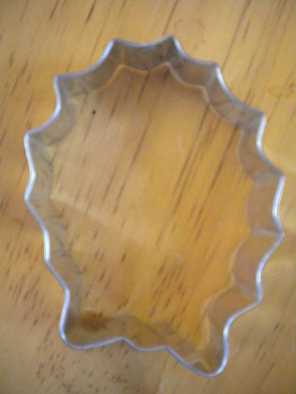 Metal Tin Christmas Wreath Cookie Cutter