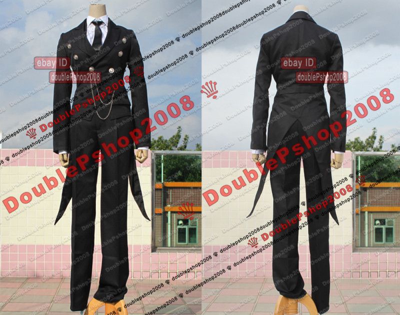 BK Butler Sebastian Michaelis Ver2 Cosplay Costume