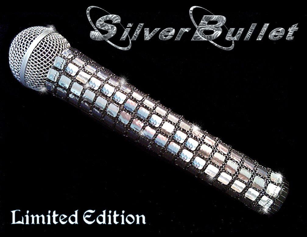 Cover Silver Bullet Silver Microphone Cover for Cordless Mic