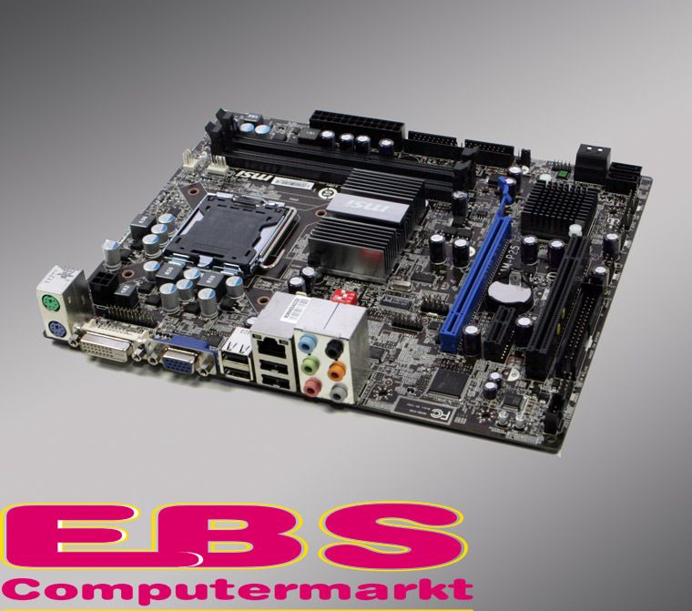 Micro ATX Mainboard MSI MS 7592 SOCKEL775 DDR 3 Neu 4719072165796