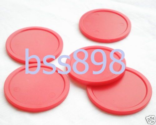 Red Air Hockey Table 5 Mini Pucks 50mm Puck Children Table