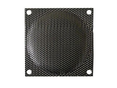 120mm Black Steel Mesh Fan Filter/Guard, Small Hole