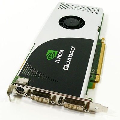 512MB nVIDIA Quadro FX3700 GDDR3 DVI PCI E X16 VCQFX3700 PCIE​ PB