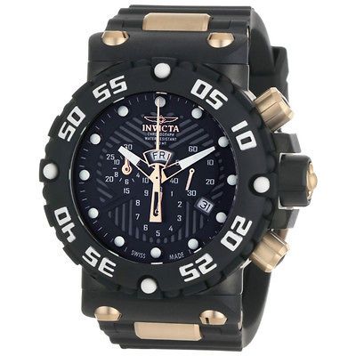 Invicta 0655 Subaqua Mens Two Tone Nitro Chronograph Watch