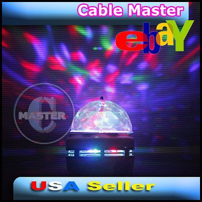 LED RAINBOW COLOR 3D EFFECT STAGE PARTY DJ DANCE SHOW CEILING SCREW