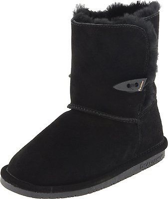 Abigail Black Bear Paw Boots Kids Children Size 11 12 13 1 2 3