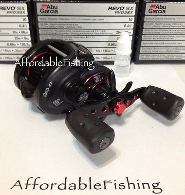 Abu Garcia Revo SX Casting Reel ~ RVO3SX ~ 6.41 ~$159 MSRP ~ FREE