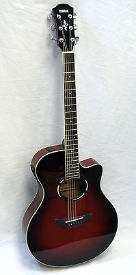 Yamaha APX500II Acoustic Electric Guitar Dark Red Burst