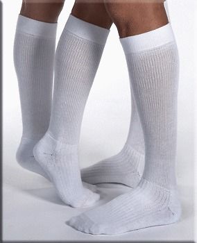 atheletic compression support socks knee high new jobst activewear