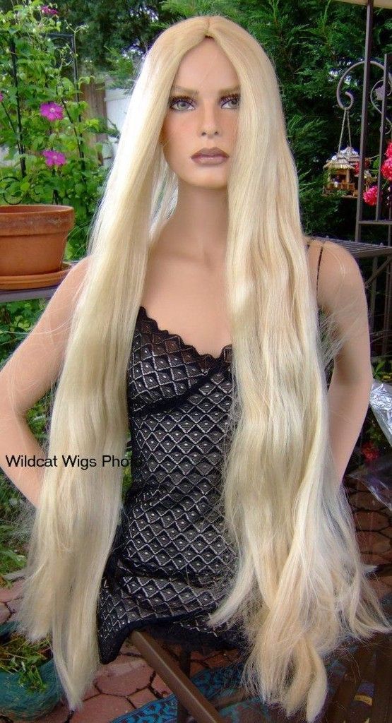 39 Long Godiva Wig  For Theatre or Costume.