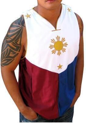 HD Filipino Flag Jersey Manny Pacquiao Shirt Vera